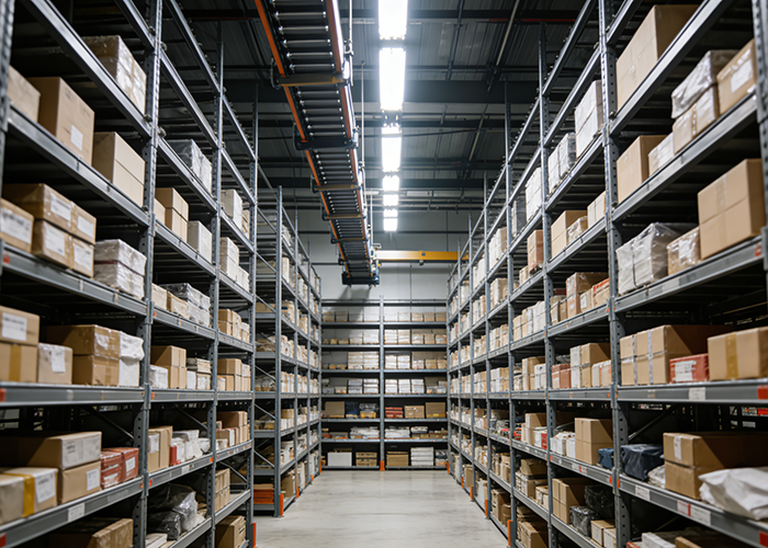 重型工厂仓库货架图片